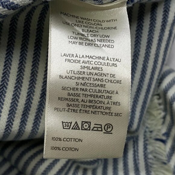 Free People Women’s Bendita Striped Sleeveless Midi Dress – Navy Blue/White – S - Picture 11 of 11